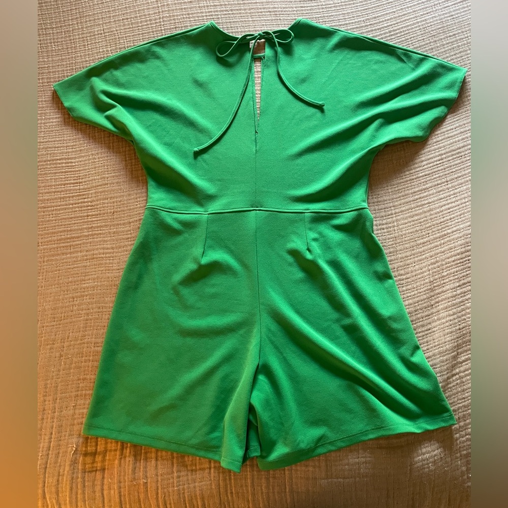 Zara green romper, Sz L, excellent condition - Picture 4 of 6